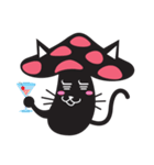 キノコ猫（個別スタンプ：31）