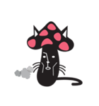 キノコ猫（個別スタンプ：34）