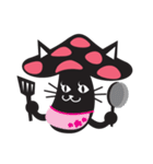 キノコ猫（個別スタンプ：37）