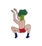 Broccoli Wrestler（個別スタンプ：9）