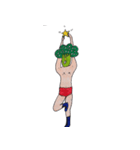 Broccoli Wrestler（個別スタンプ：17）