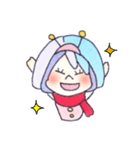 space girl（個別スタンプ：31）