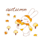 funny bunny (English version)（個別スタンプ：9）