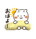 しろねこ日常パック（個別スタンプ：6）