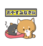 柴犬の和風すたんぷ（個別スタンプ：17）