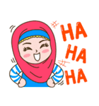 Hijab Girl（個別スタンプ：26）