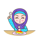 Hijab Girl（個別スタンプ：35）