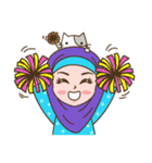 Hijab Girl（個別スタンプ：38）