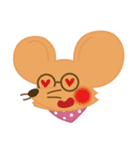 cute and lovely mouse（個別スタンプ：9）