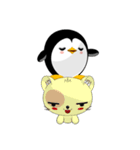 Penguin Huhu (Common Expression)（個別スタンプ：4）