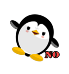 Penguin Huhu (Common Expression)（個別スタンプ：14）