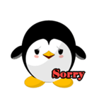 Penguin Huhu (Common Expression)（個別スタンプ：16）