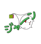 猫文字。（個別スタンプ：30）