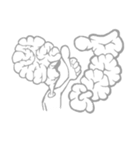 脳みそモンスター（個別スタンプ：12）