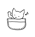 ポケットねこ（個別スタンプ：40）