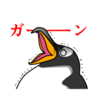 ペンギンスタンプ(ジェンツーペンギン)（個別スタンプ：34）