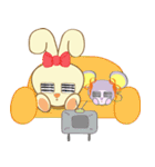 Bunny Loo and Piki Dee（個別スタンプ：36）