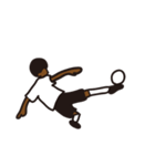 Afro footballer（個別スタンプ：8）