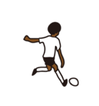 Afro footballer（個別スタンプ：12）