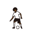 Afro footballer（個別スタンプ：16）