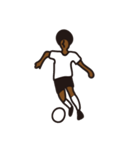 Afro footballer（個別スタンプ：17）