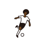 Afro footballer（個別スタンプ：18）