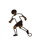 Afro footballer（個別スタンプ：19）