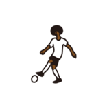 Afro footballer（個別スタンプ：23）