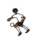 Afro footballer（個別スタンプ：26）