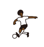 Afro footballer（個別スタンプ：27）