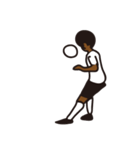 Afro footballer（個別スタンプ：28）