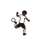 Afro footballer（個別スタンプ：30）