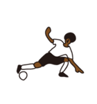 Afro footballer（個別スタンプ：31）