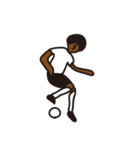 Afro footballer（個別スタンプ：33）