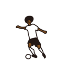 Afro footballer（個別スタンプ：35）