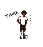 Afro footballer（個別スタンプ：36）