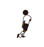 Afro footballer（個別スタンプ：38）