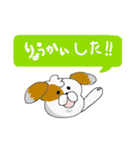 こういうタイプの犬スタンプ（個別スタンプ：11）