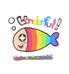 Rainbow Fish（個別スタンプ：37）