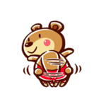 クマ丸（個別スタンプ：5）