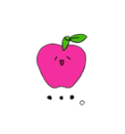 シンプルりんごちゃん（個別スタンプ：12）