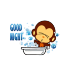 lovely monkey(2)~for english（個別スタンプ：28）