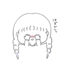 みつあみ子（個別スタンプ：9）