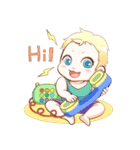 Dear Baby～Cutie blonde baby～（個別スタンプ：6）