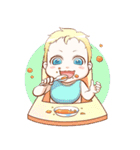 Dear Baby～Cutie blonde baby～（個別スタンプ：14）