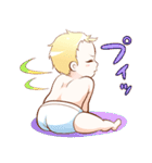 Dear Baby～Cutie blonde baby～（個別スタンプ：21）