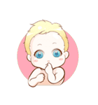 Dear Baby～Cutie blonde baby～（個別スタンプ：25）