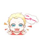 Dear Baby～Cutie blonde baby～（個別スタンプ：26）