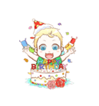 Dear Baby～Cutie blonde baby～（個別スタンプ：28）