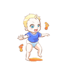 Dear Baby～Cutie blonde baby～（個別スタンプ：31）